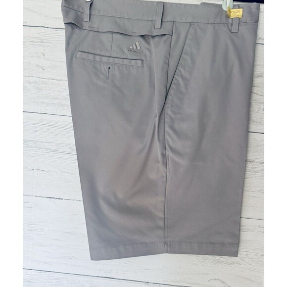 Adidas Golf Shorts ClimaCool Gray Performance Athletic Mens Sz 36 - Picture 10 of 11